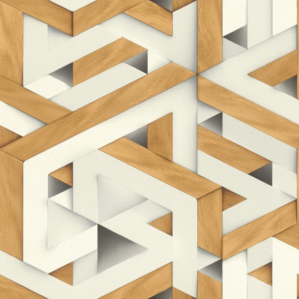 3D geometrikus mintás modern vlies dekor tapéta