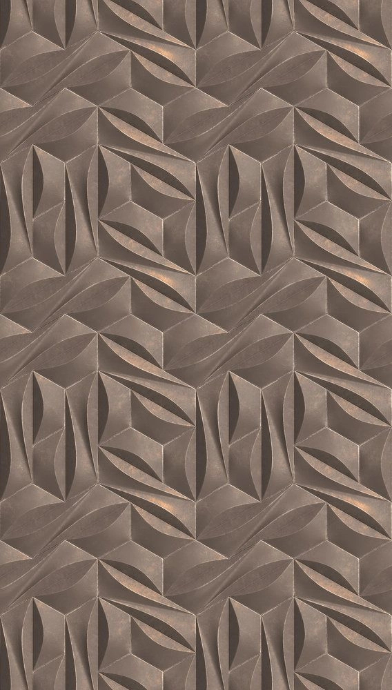 3D hatású vinyl poszter tapéta geometriai mintával