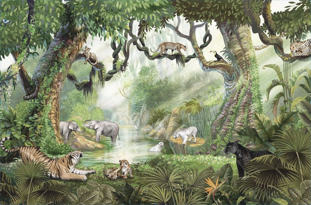 3D kockák fali poszter