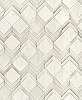 3Dhatású geometrikus mintás beige színű elegáns design tapéta