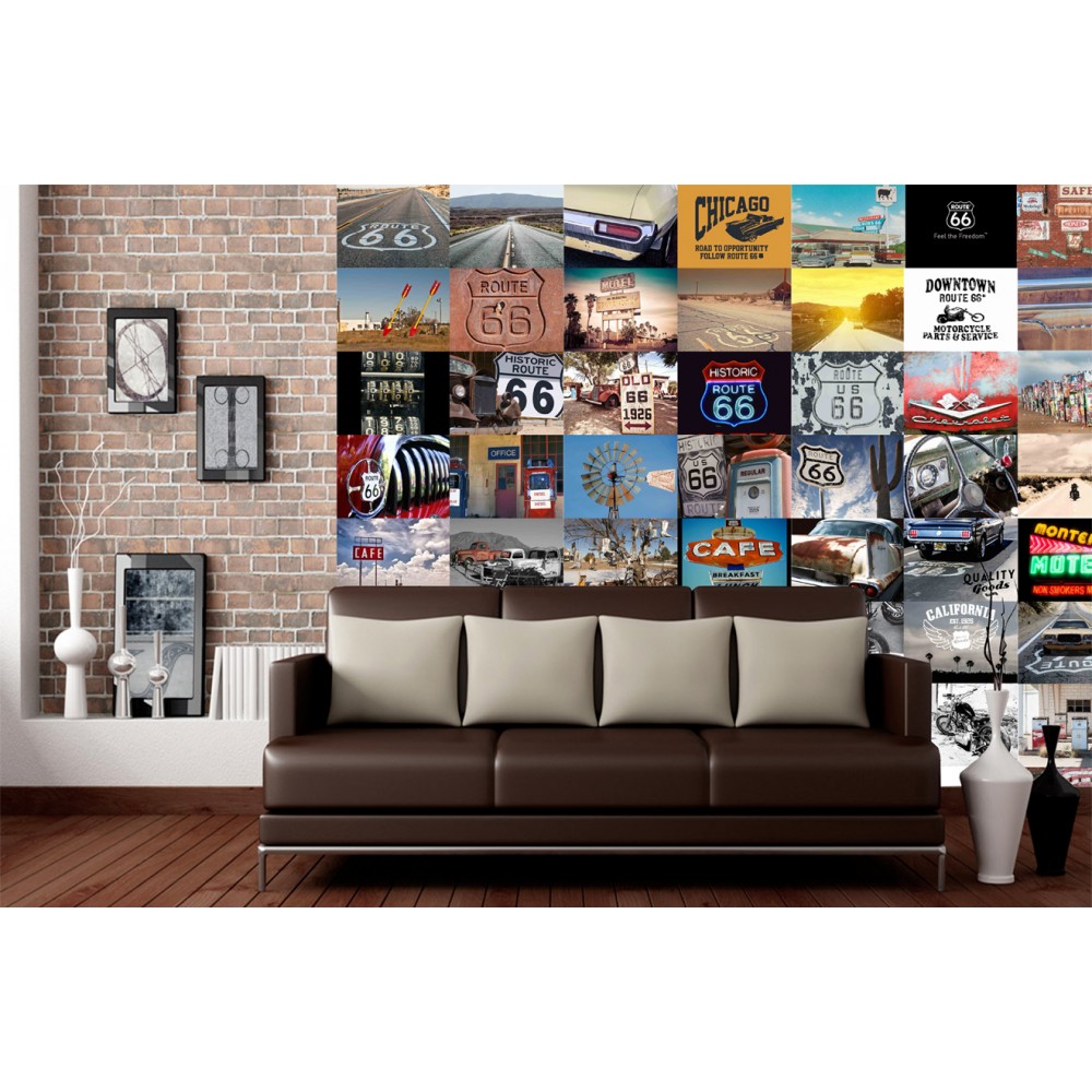 66 -os út fali poszter