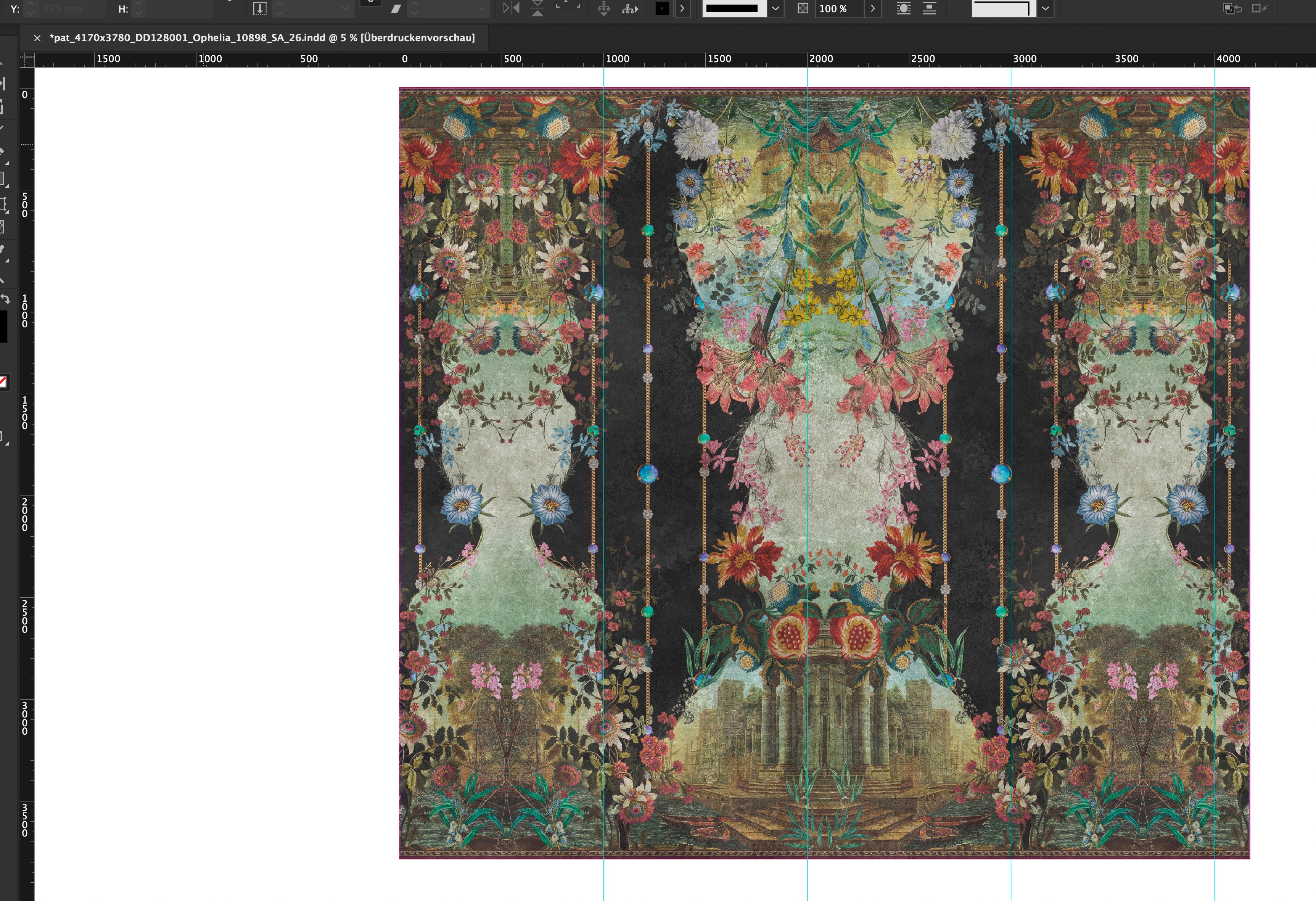 Absztrakt mintás vlies fotótapéta egyedi 420cm szélesség X 380cm magasság