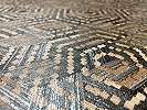 Afrikai hangulatú geometrikus mintás vlies dekor tapéta