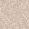 Akvarell levél mintás dekor tapéta barna és beige színben