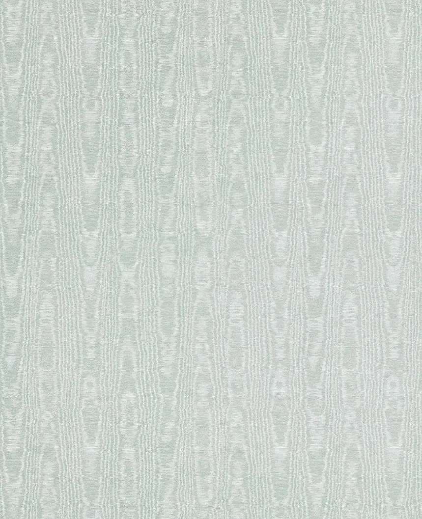 Angol dekor tapéta selyemfényű faerezet mintával kacsatojáskék színben