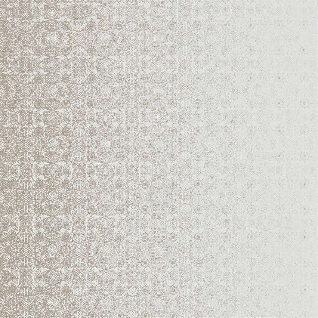 Angol design tapéta rosegold színben koptatott mozaik mintával