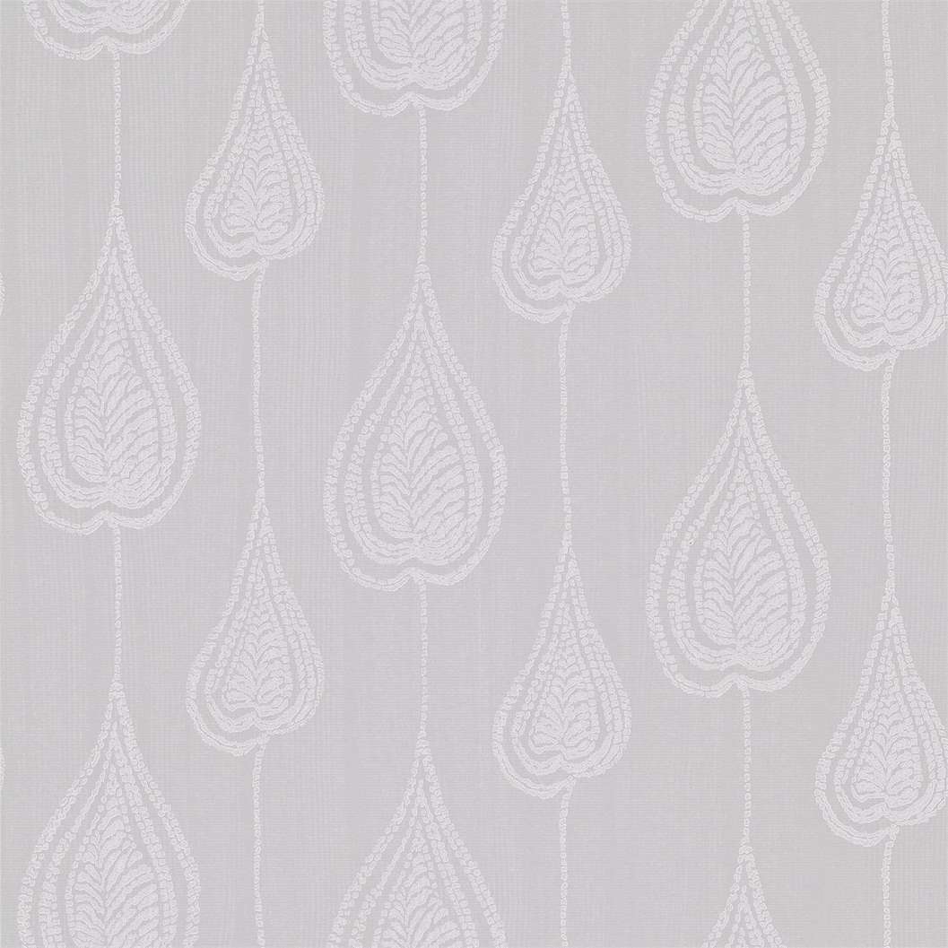 Angol design tapéta szürke színben levél mintával