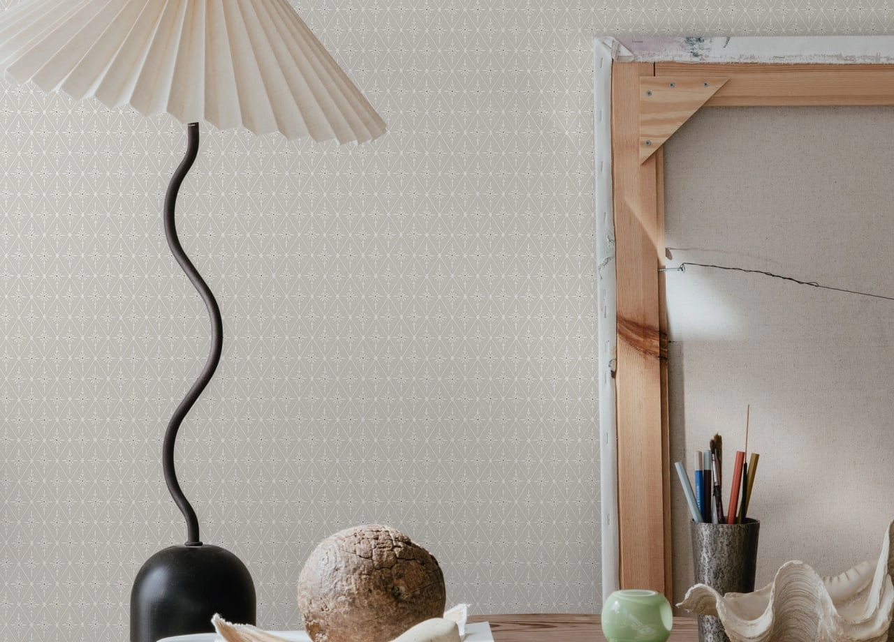 Angol stílusú design tapéta apró klasszikus mintával