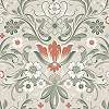 Angol stílusú design tapéta virág mintával