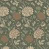 Angol viktóriánus design tapéta virág mintával