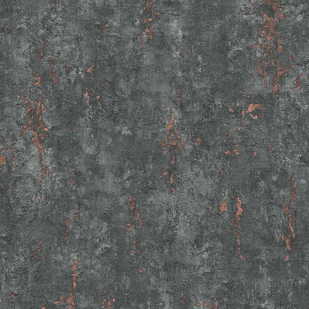 Antracit bronz patináns beton mintás vinyl tapéta
