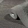 Antracit textil struktúrált vinyl dekor tapéta