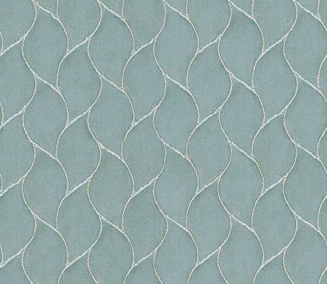 Apró geometria mintás türkiz kék sötétítő függöny textil