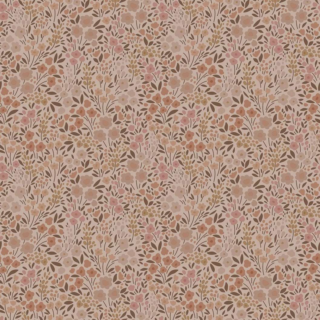 Apró virágmintás dekor tapéta
