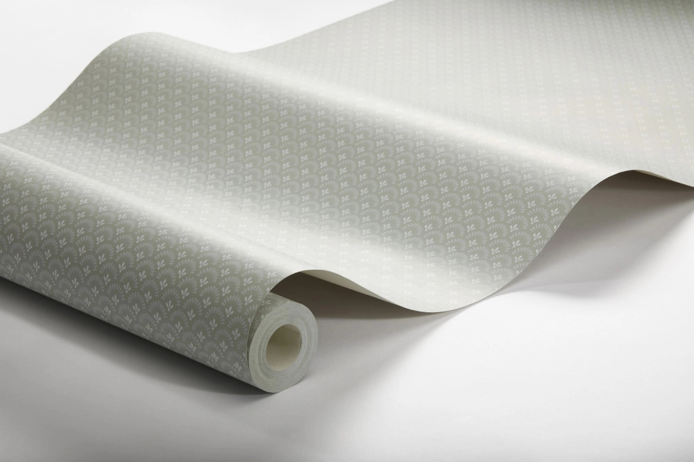 Apró zöld százszorszép mintás skandi design tapéta