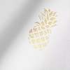 Arany ananász mintás vlies design tapéta