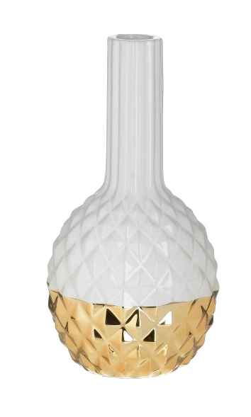 Arany design váza kerámia 23cm
