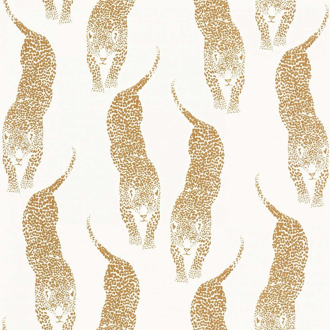 Arany leopárd mintás vinyl tapéta