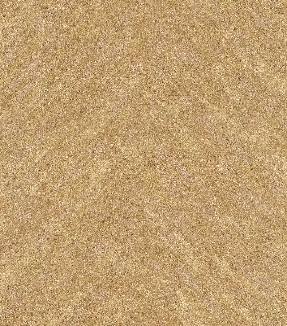 Arany színű tapéta halszálka csíkos mintával