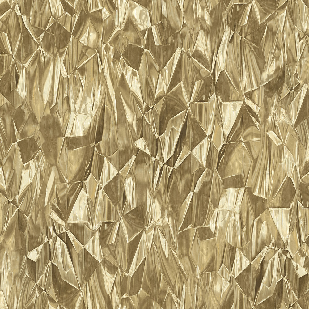 Arany színű üveg hatású tapéta