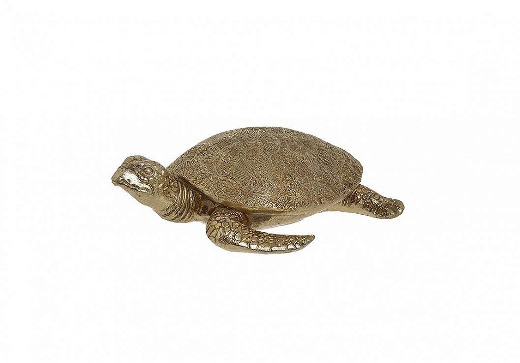 Arany teknős szobai dekoráció