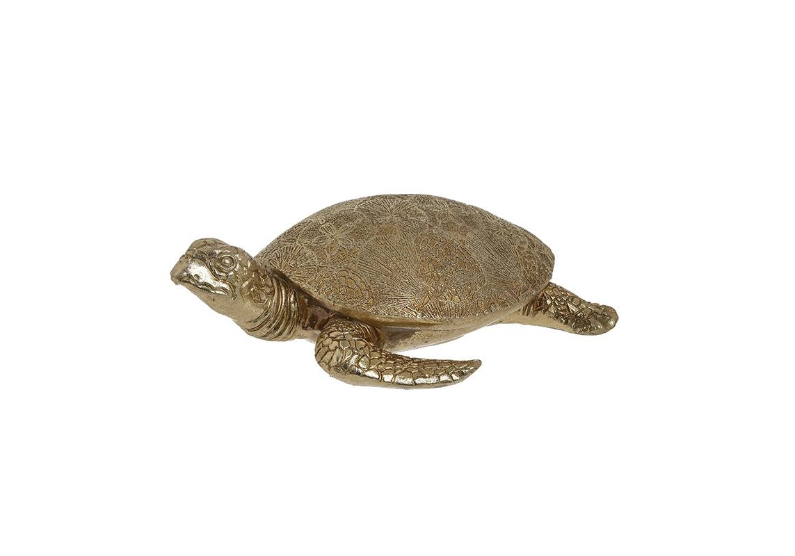 Arany teknős szobai dekoráció