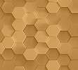 Aranysárga 3d hatású geometriai mintás mosható design tapéta