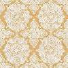 Aranysárga barokk mintás vlies-vinyl tapéta