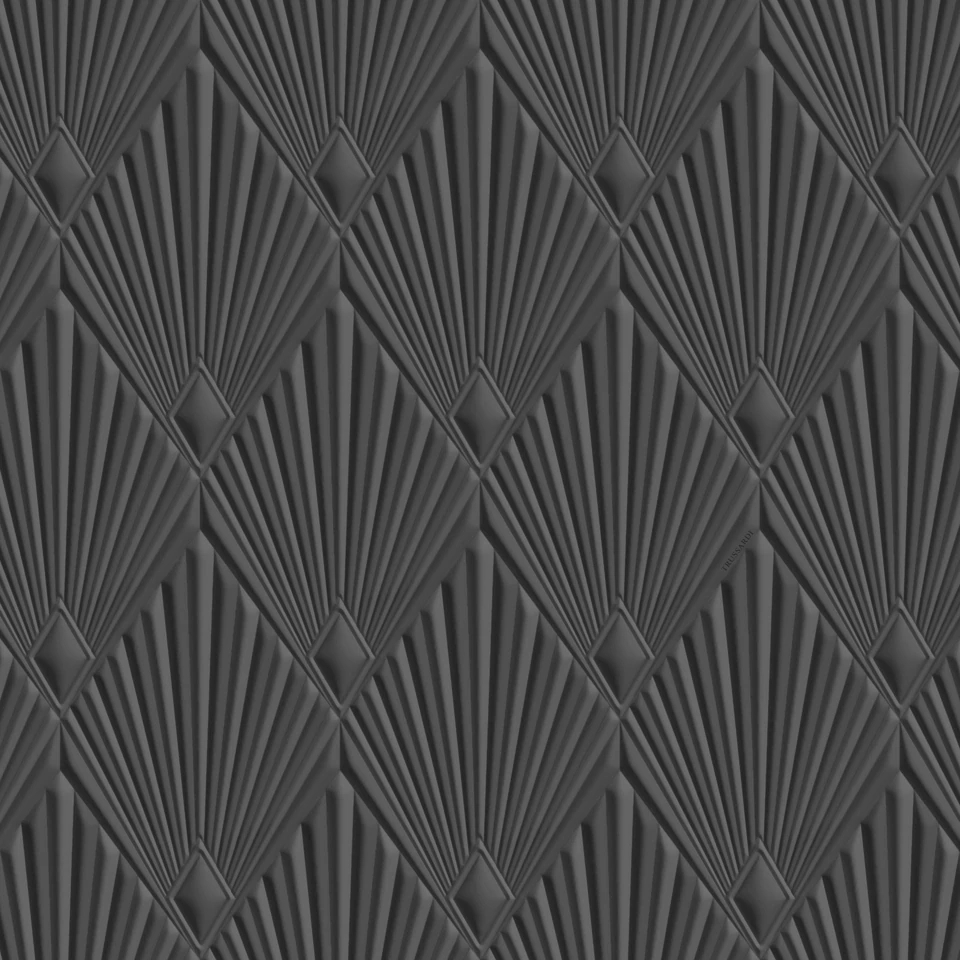 Art deco geometrikus mintás vinyl dekor tapéta