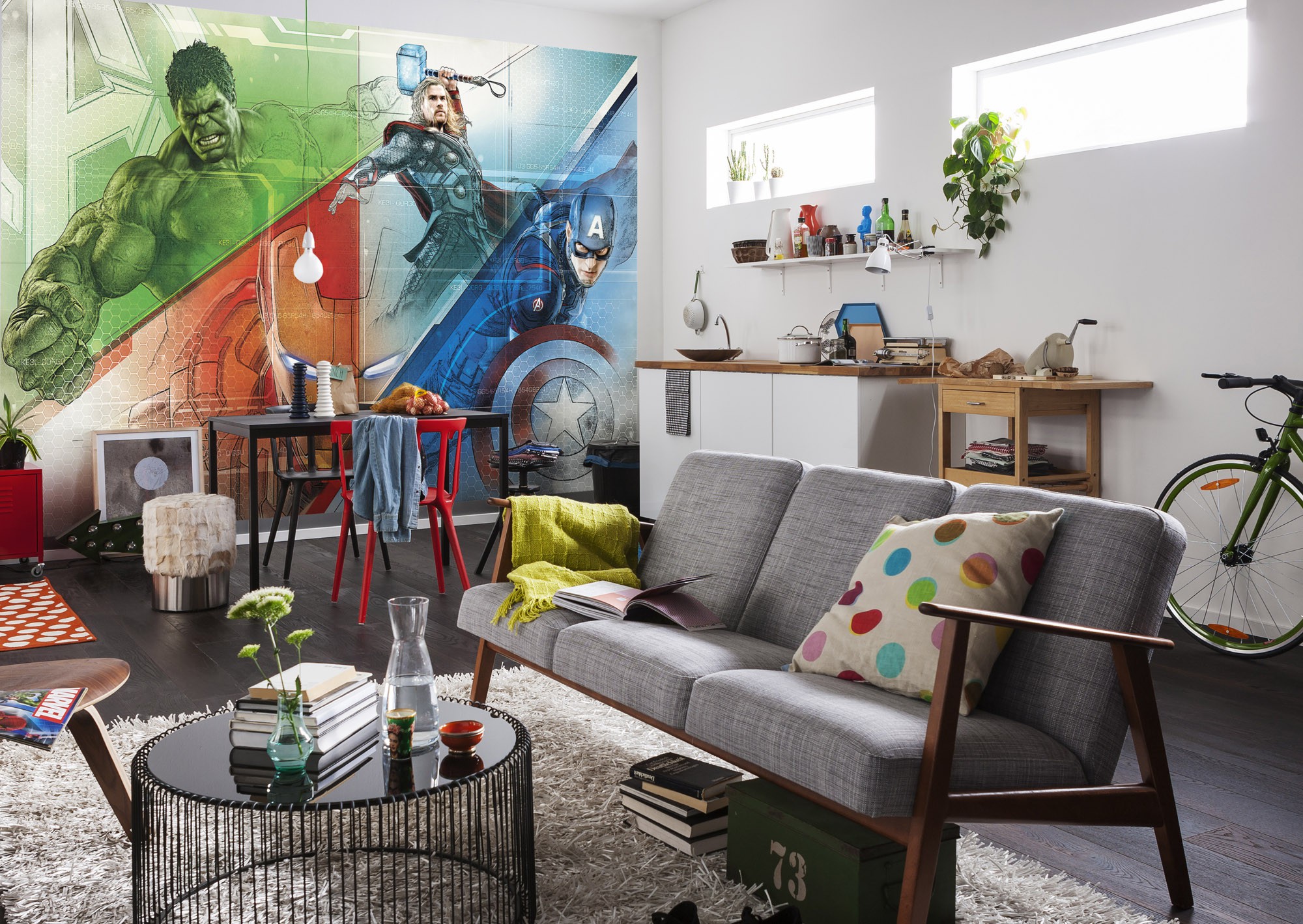 Avengers Art fali poszter