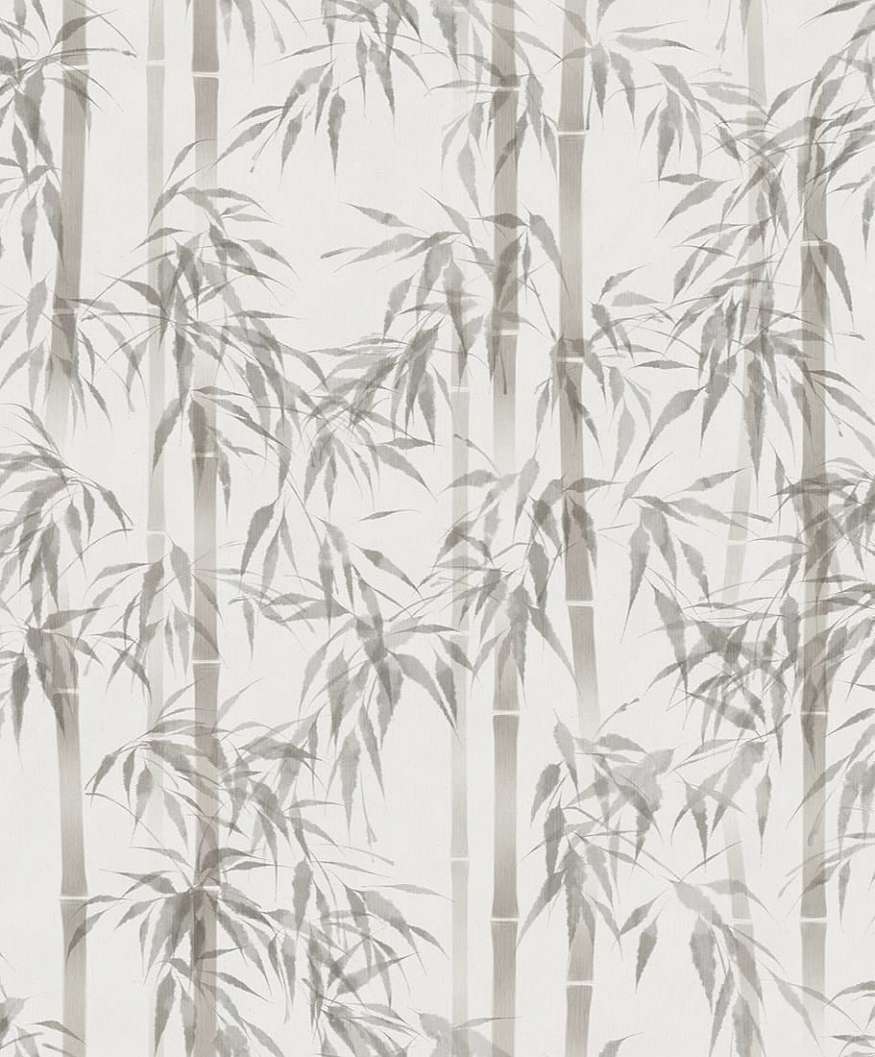 Bambusz mintás szürke színű elegáns design tapéta
