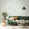 Bambusz mintás zöld színű elegáns design tapéta