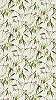 Bambuszlevél és madár mintás vlies poszter tapéta