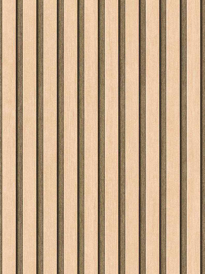 Barna és fényes arany dekorléc mintás vinyl dekor tapéta