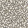 Barna fekete leopárd mintás modern vlies tapéta