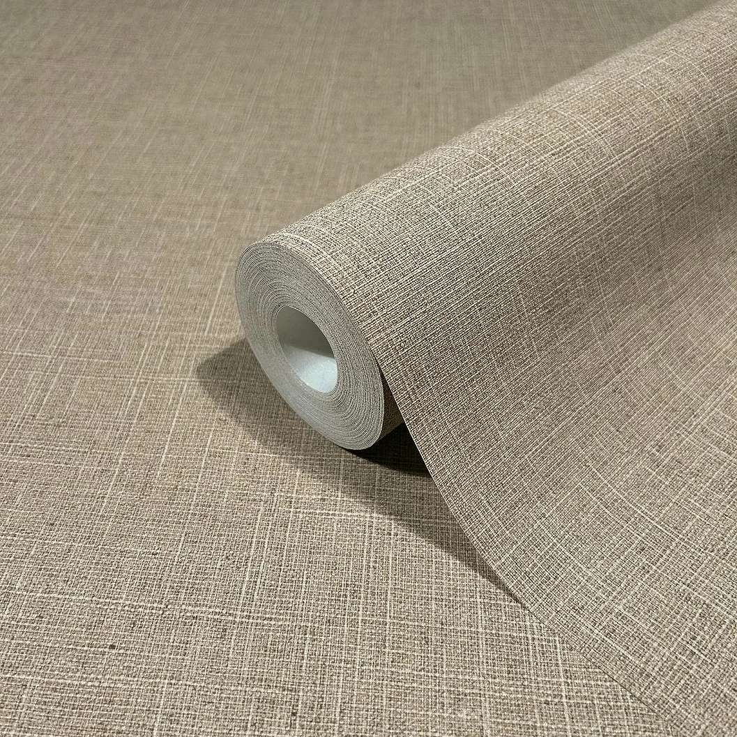Barna színű textikhatású mintás vinyl dekor tapéta