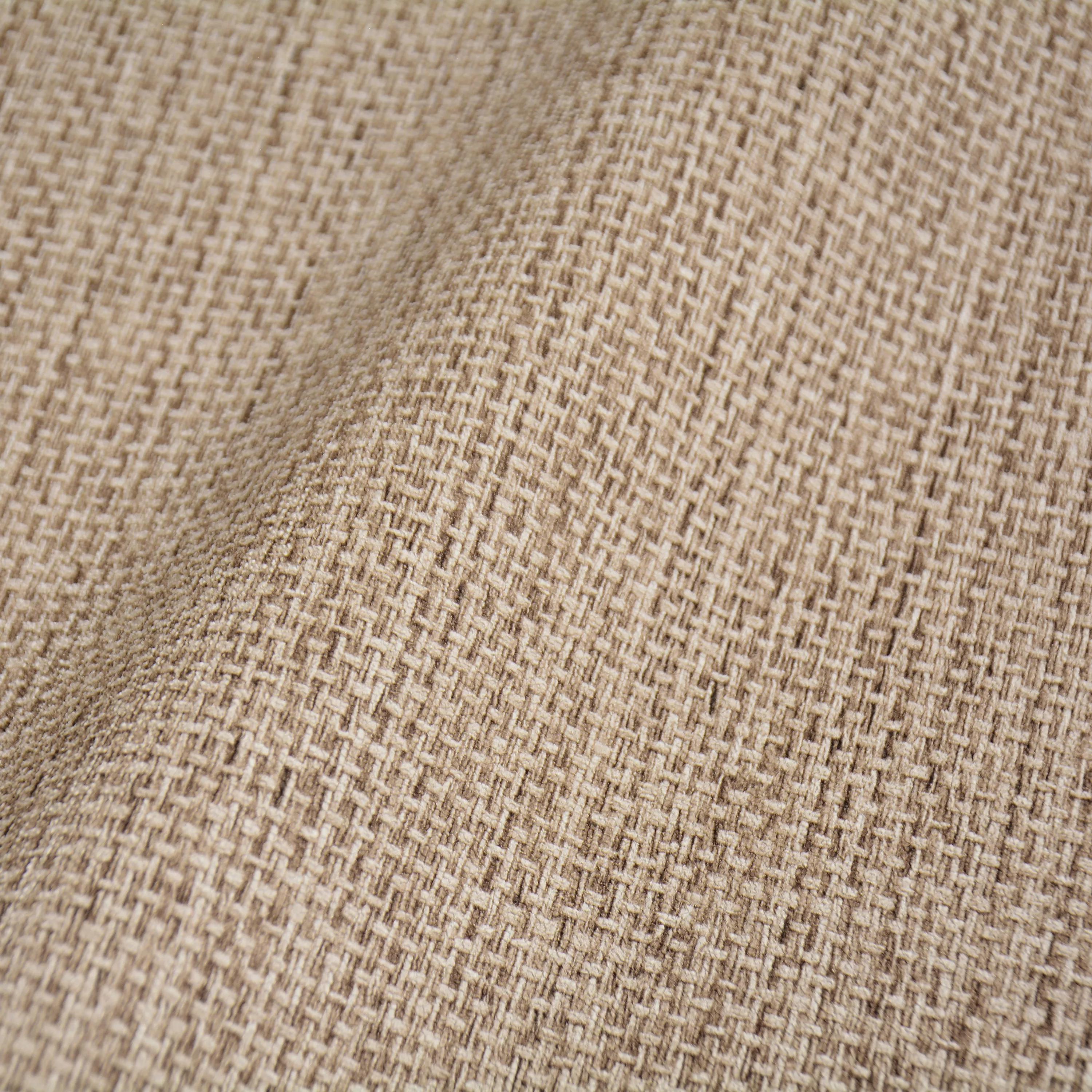 Barna textil hatású vlies dekor tapéta