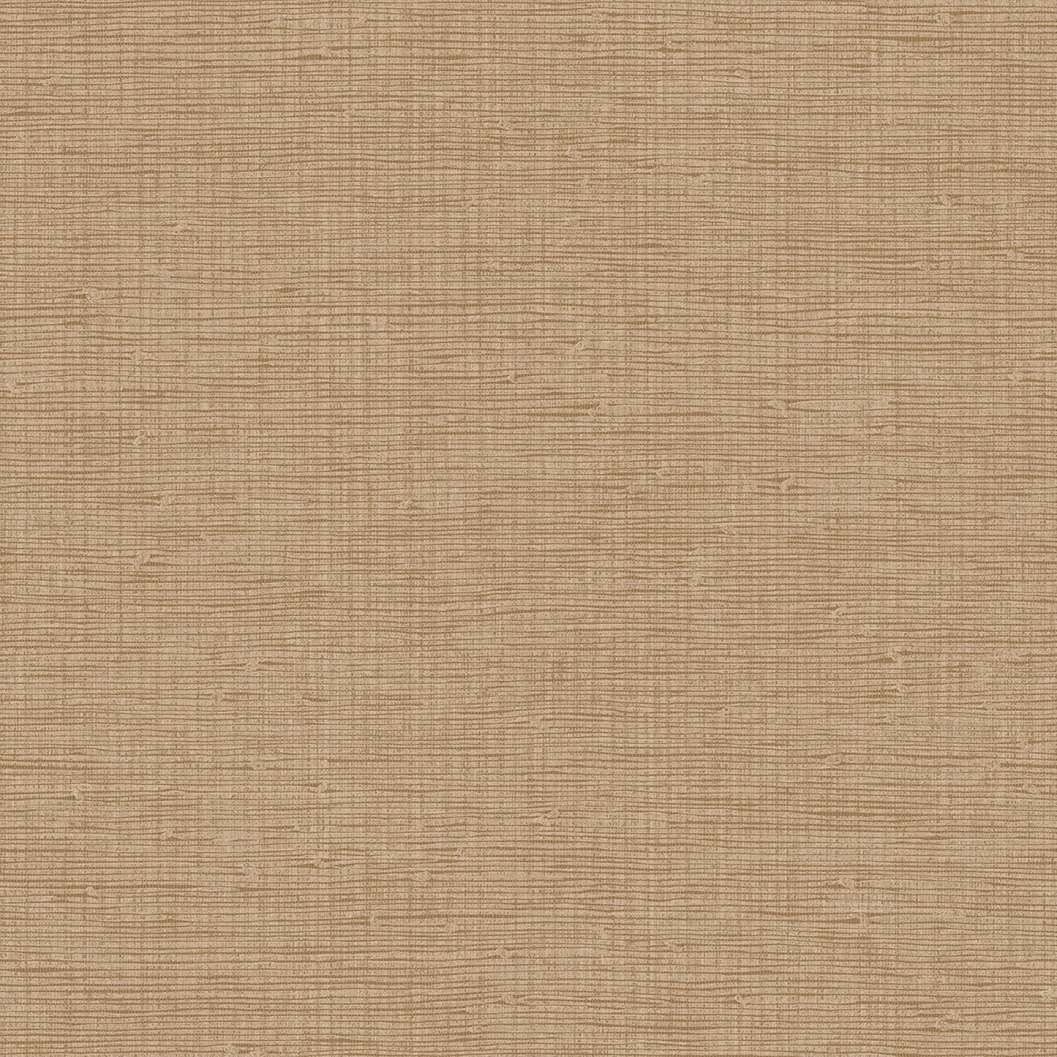 Barna vinyl dekor tapéta textilszőtt mintával