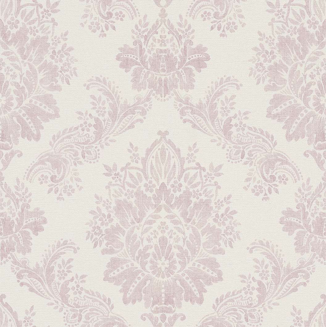 Barokk mintás rózsaszín tapéta