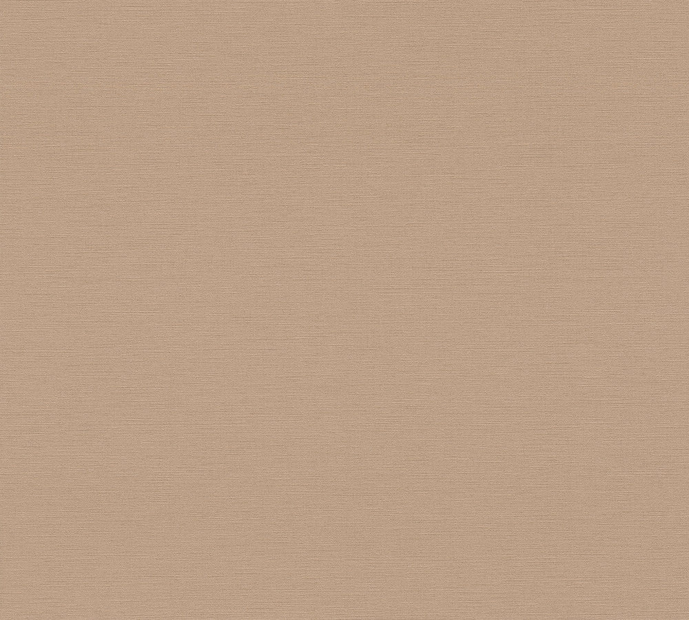 Beige, barna tapéta textilhatású mintával vinyl mosható
