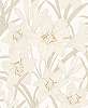 Beige romantikus liliom mintás design tapéta