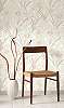 Beige romantikus liliom mintás design tapéta
