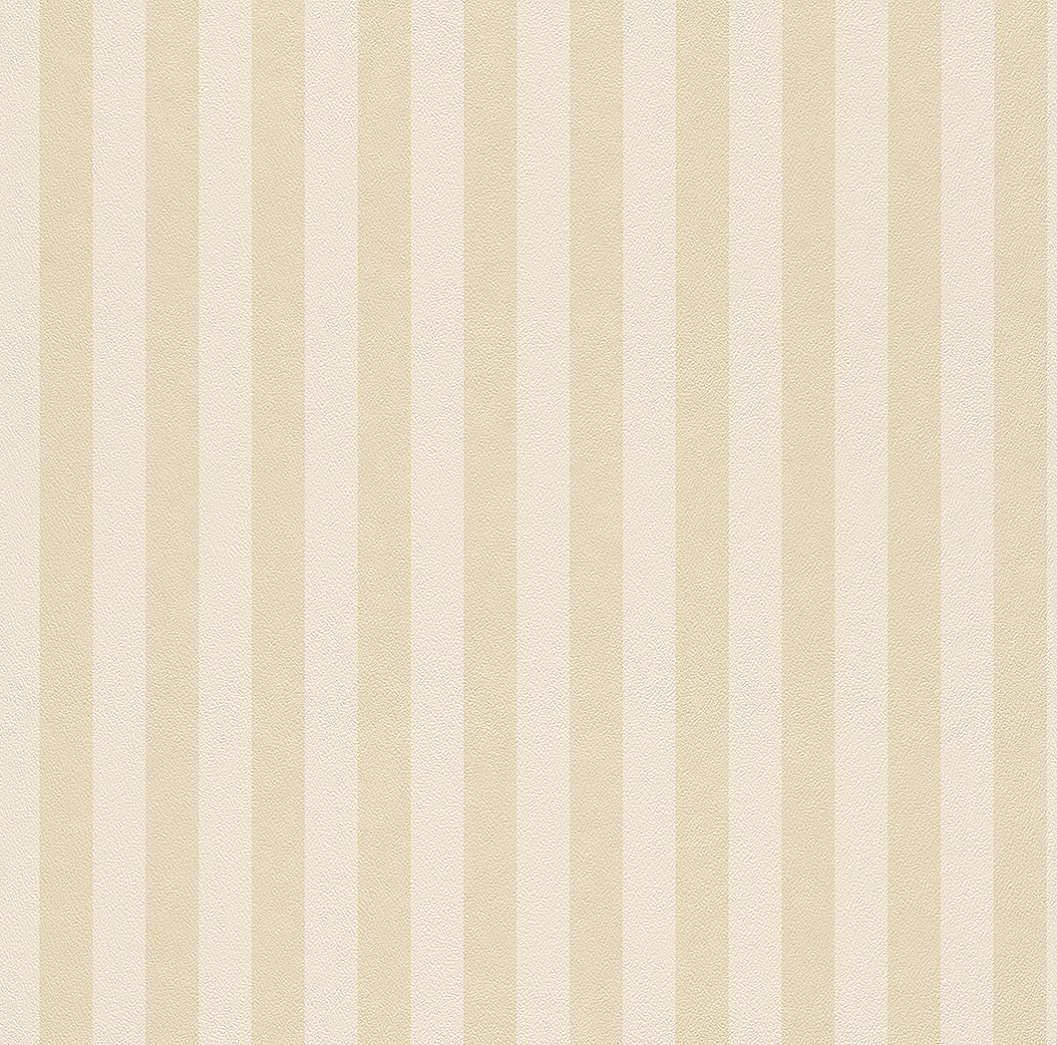 Beige színű csíkos mintás gyerek tapéta