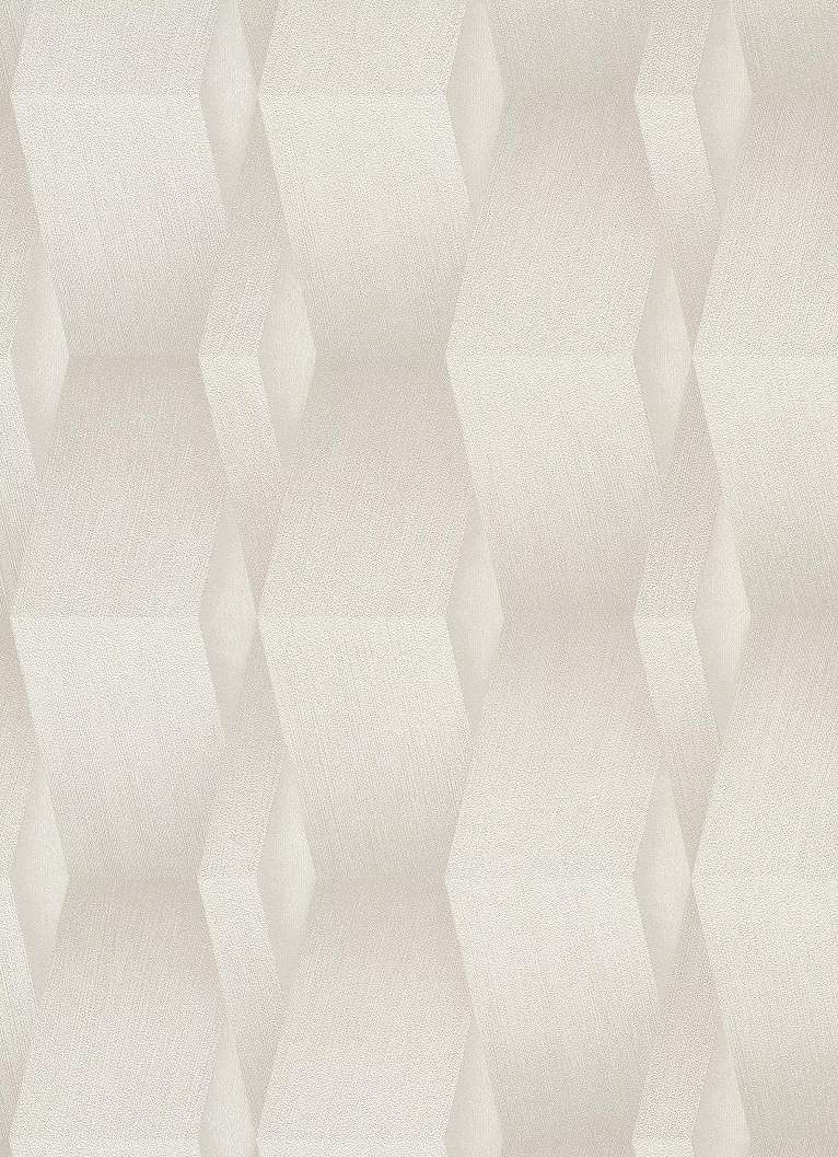 Bézs 3D hatású geometrikus mintás design tapéta