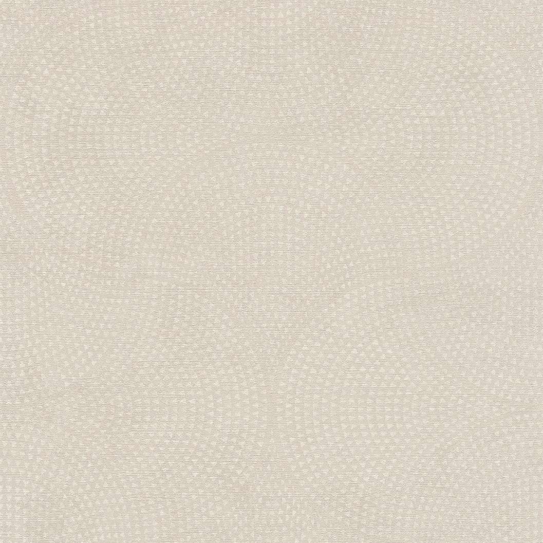 Bézs apró geometriai mintás mosható dekor tapéta