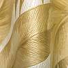 Bézs arany Versace design tapéta pálmaleveles mintával
