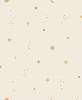 Bézs csillag mintás vinyl gyerek tapéta