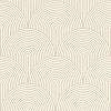 Bézs dekor tapéta félkör geometrikus mintával