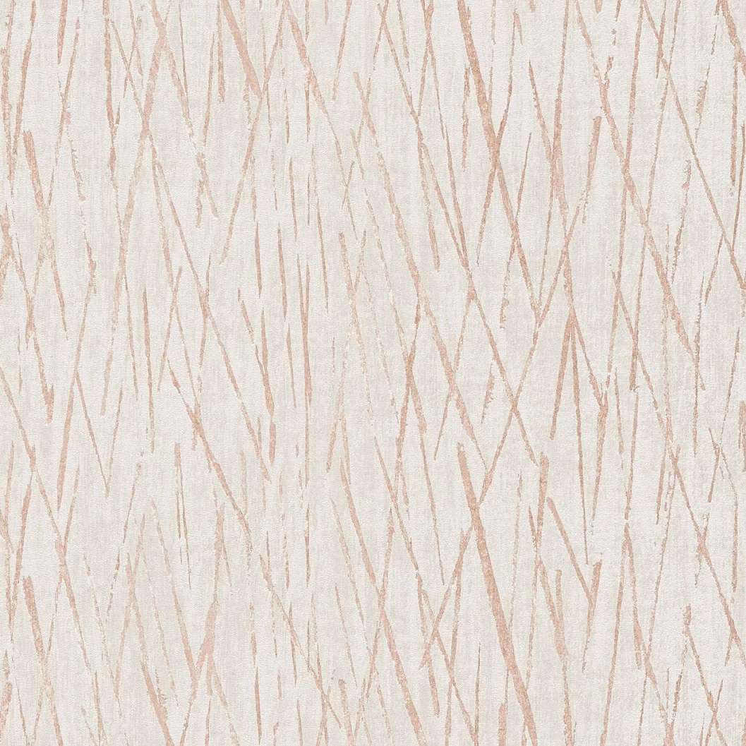 Bézs dekor tapéta karcolt hatású mintával