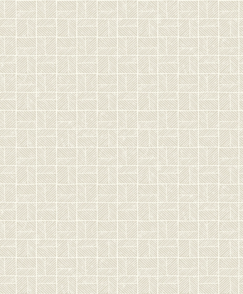 Bézs geometrikus mintás dekor tapéta